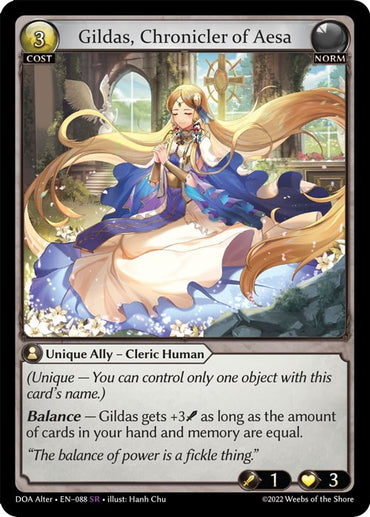 Gildas, Chronicler of Aesa (088) [Dawn of Ashes: Alter Edition]