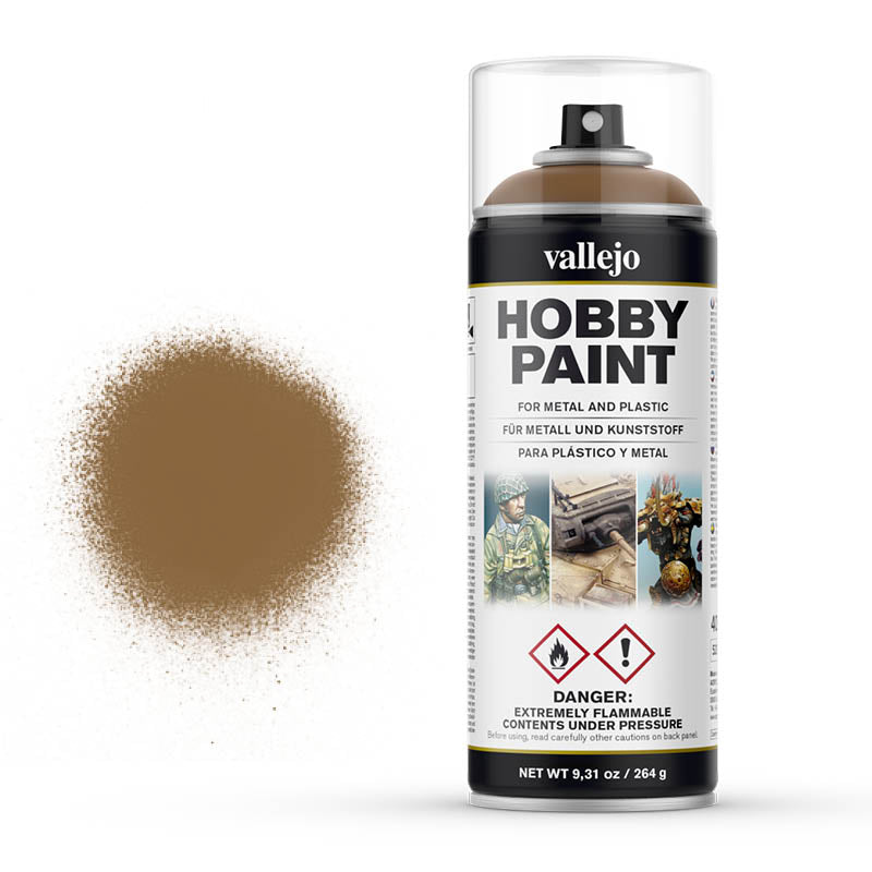 Vallejo Spray Primer: Leather Brown