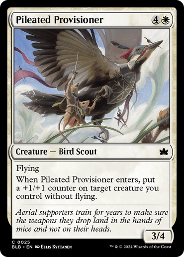 Pileated Provisioner [Bloomburrow]