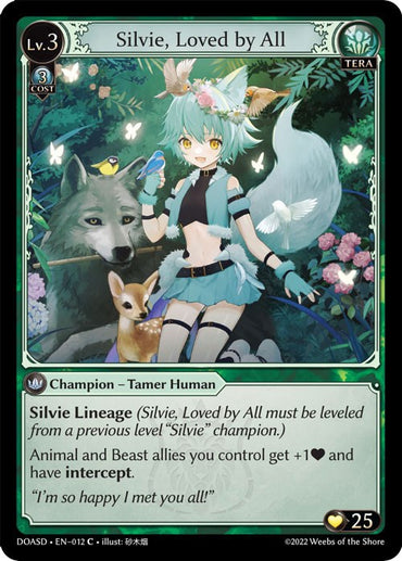 Silvie, Loved by All (012) [Dawn of Ashes: Starter Decks]