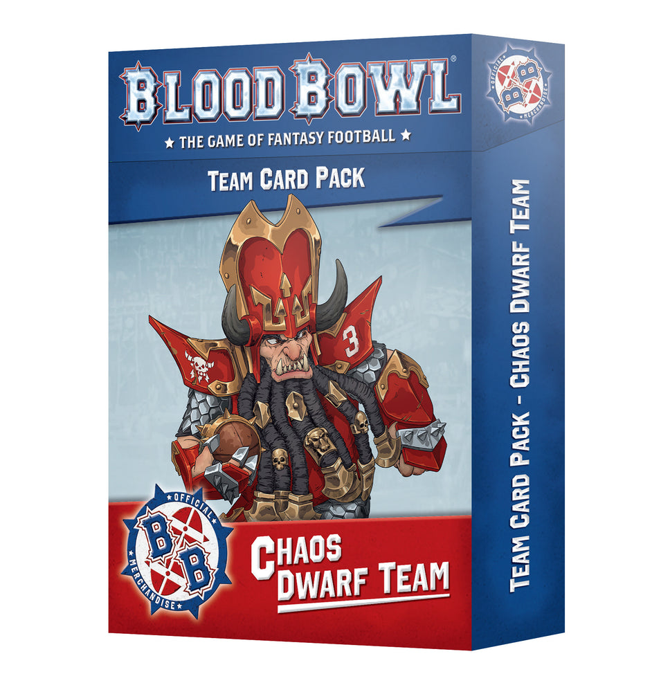 Chaos Dwarf Team Card Pack