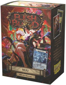 Flesh And Blood Sleeves (100ct): Matte Art - Nuu