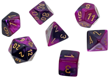 Gemini Mini Black-Purple/Gold